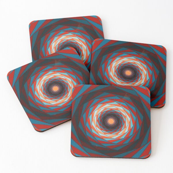 Item preview, Orange blue abstraction designed and sold by TrendyThings37.