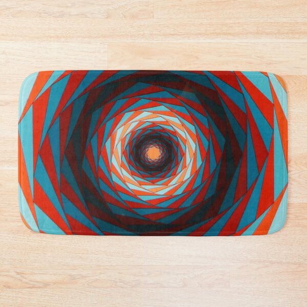 Item preview, Orange blue abstraction designed and sold by TrendyThings37.