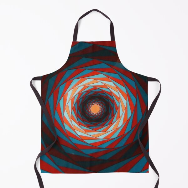 Item preview, Orange blue abstraction designed and sold by TrendyThings37.