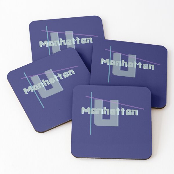 Item preview, Manhattan U Abstract Design designed and sold by lobodelnoir.