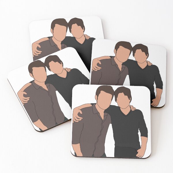 Item preview, Stefan and Damon  designed and sold by Stickersbytrin  :).
