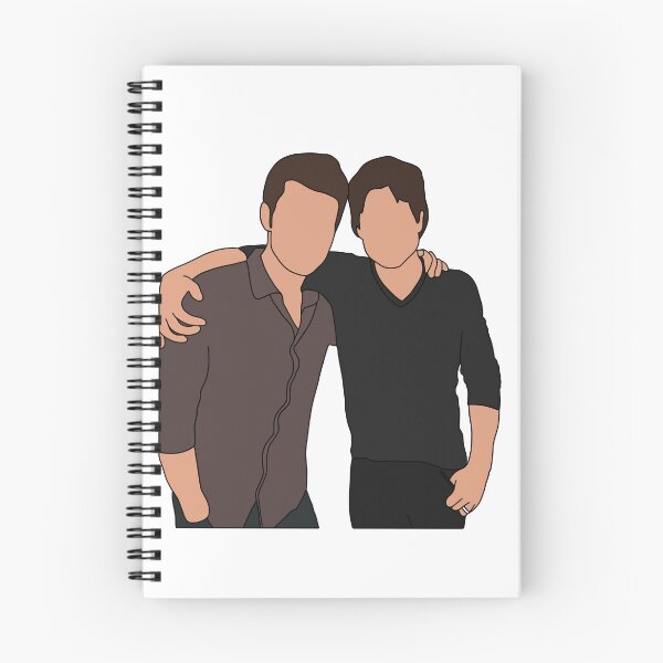 Item preview, Stefan and Damon  designed and sold by Stickersbytrin  :).