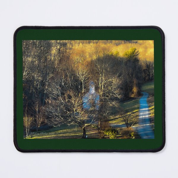 Item preview, Tree and church designed and sold by J. Robin Whitley.