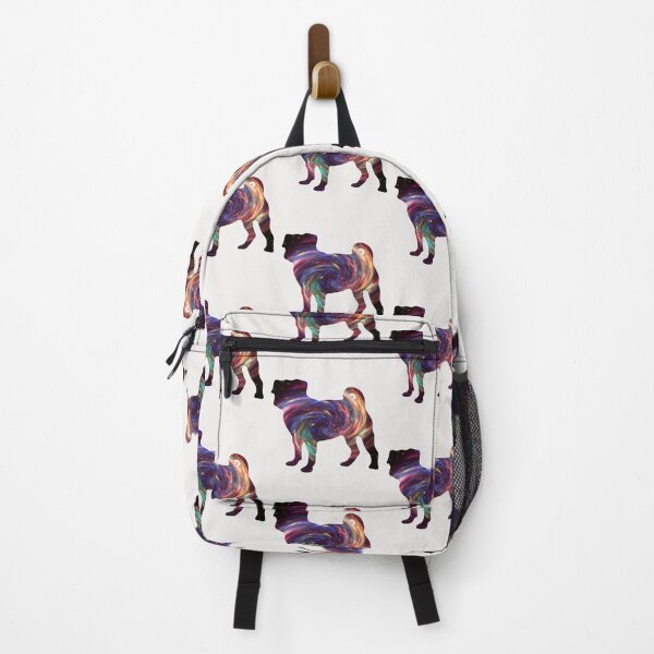 Item preview, Cassiopeia Galaxy Pug Silhouette designed and sold by Pugstuff.