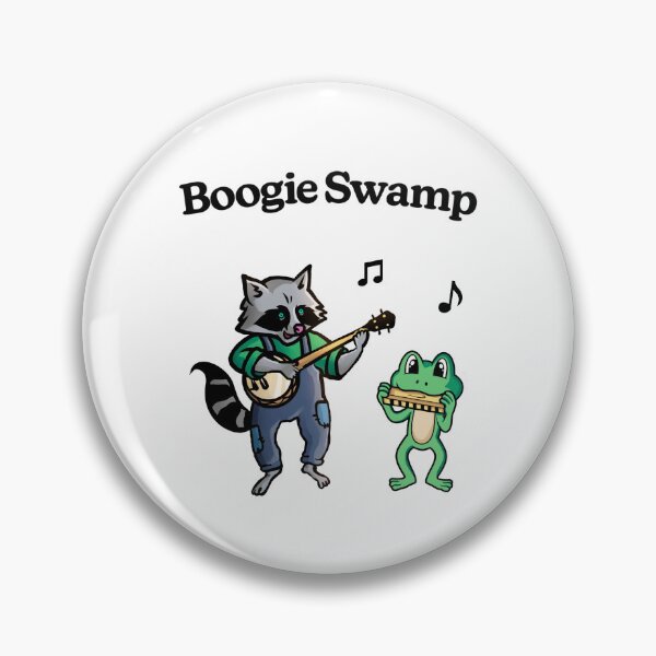 Item preview, Boogie Swamp Raccoon Frog designed and sold by wozzobstudios.