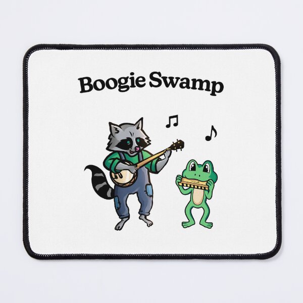 Item preview, Boogie Swamp Raccoon Frog designed and sold by wozzobstudios.