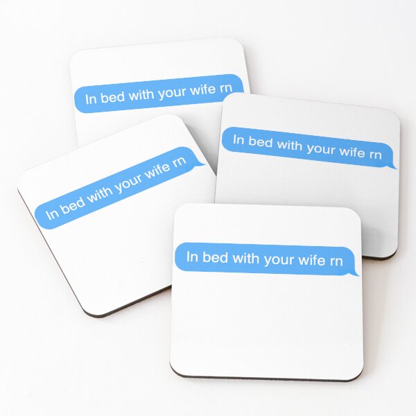 Item preview, in bed with ur wife rn designed and sold by chocolatefood12.