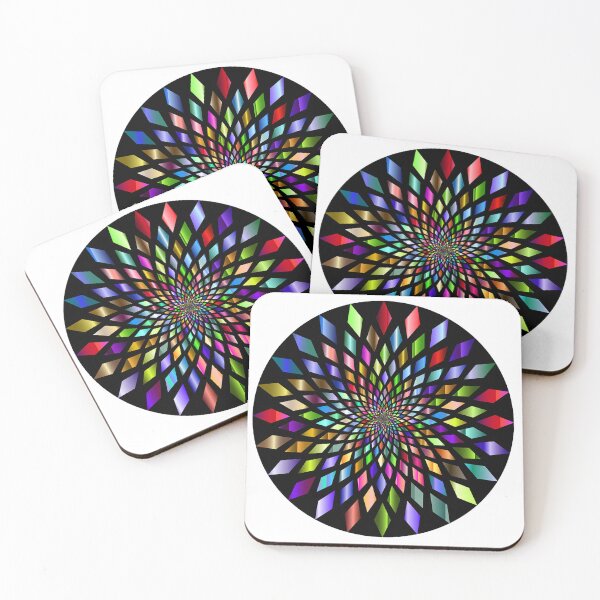 Item preview, Colored round abstraction designed and sold by TrendyThings37.