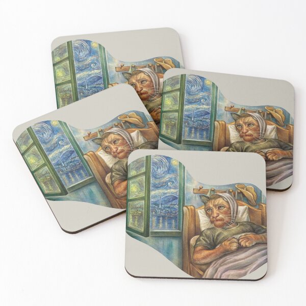 Item preview, SNIPPET - 9 Swords - "Vincent Van Cat" designed and sold by Diana Cammarano.
