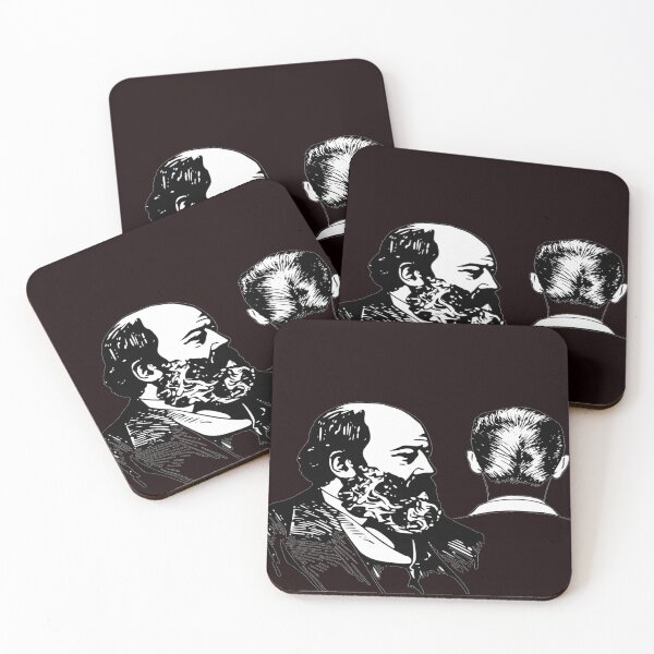 Item preview, Old-fashioned Man Portrait Illustration designed and sold by FunZoo.