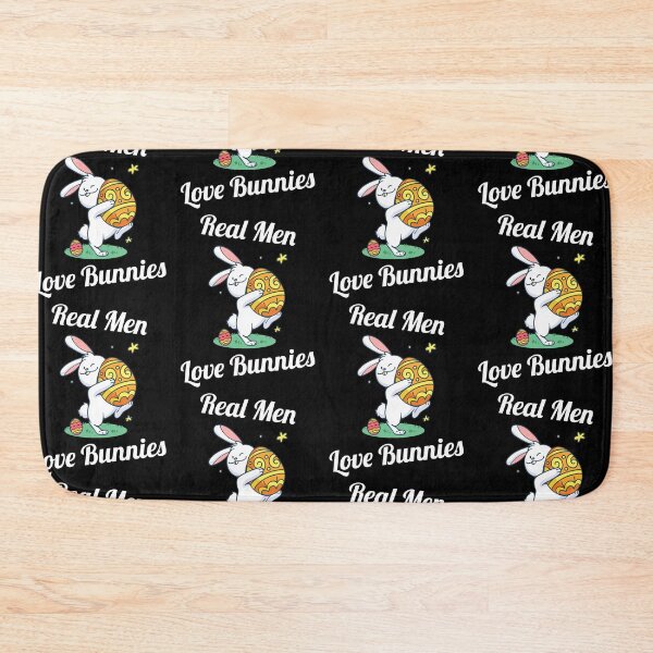 Item preview, Funny Rabbit Real Men Love Bunnies Cool Happy Easter Day Gift,Great Easter Saying For Rabbit Lovers Mens designed and sold by pedrored369.