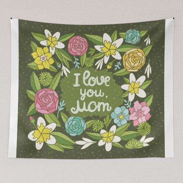 Item preview, i love you, Mom designed and sold by kostolom3000.