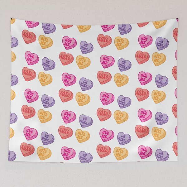 Item preview, Valentines candy hearts pack designed and sold by retrippy.