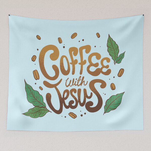 Item preview, Coffee with Jesus designed and sold by JacquelineLim.