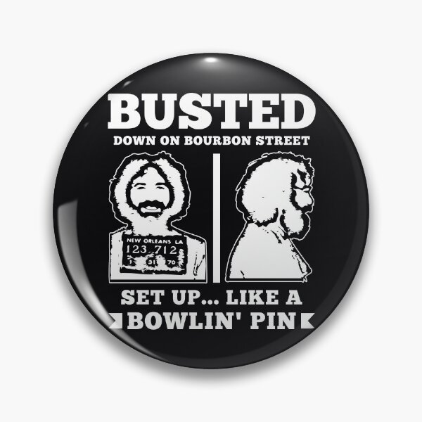 Item preview, Busted Bourbon Street Mug Shot designed and sold by Sugar-Magnolia.