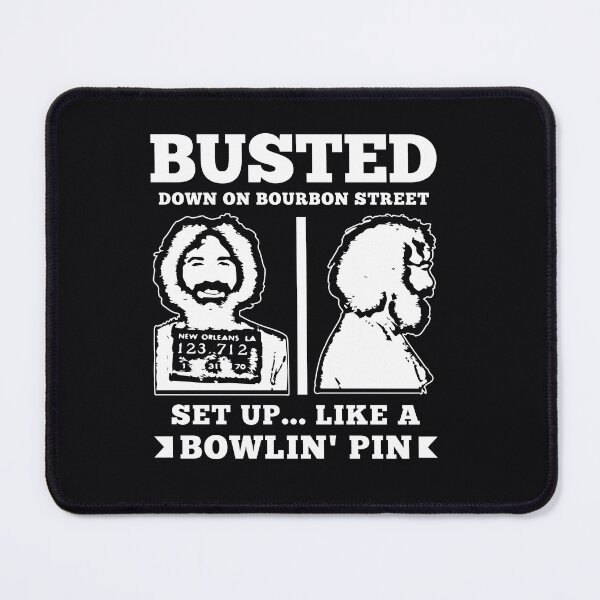 Item preview, Busted Bourbon Street Mug Shot designed and sold by Sugar-Magnolia.
