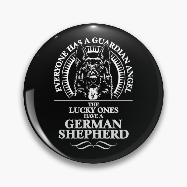 Item preview, German Shepherd Guardian Angel dog quote designed and sold by dogarts.