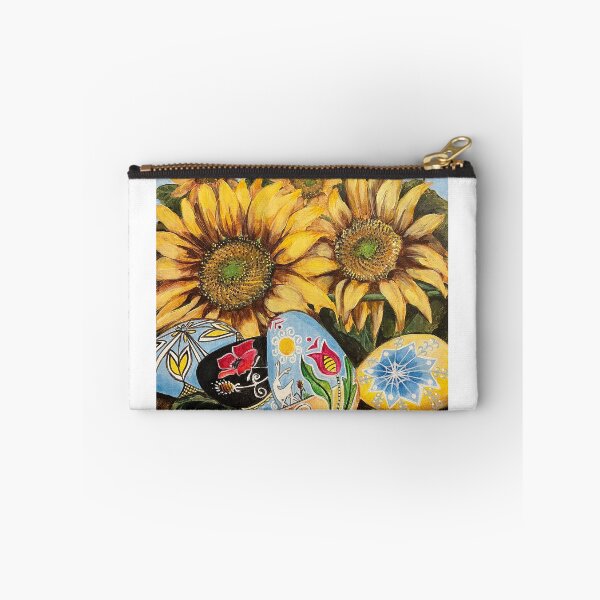 Item preview, Ukrainian Pysanka & Sunflowers For UNICEF designed and sold by Nora Lee Illustrations.