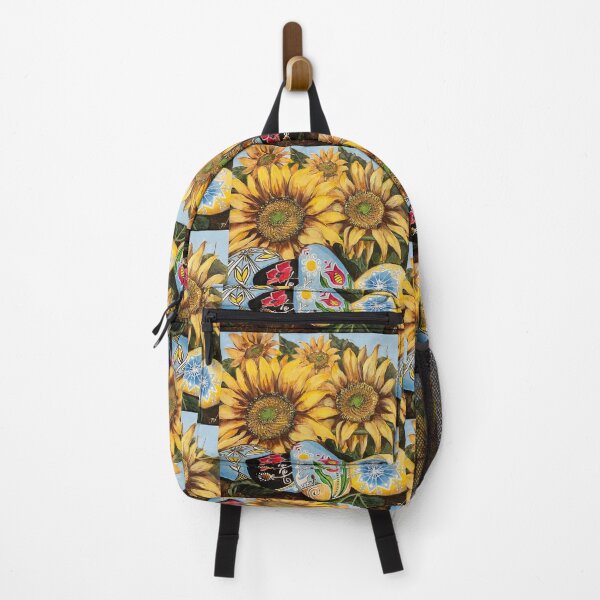 Item preview, Ukrainian Pysanka & Sunflowers For UNICEF designed and sold by Nora Lee Illustrations.