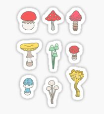 Mushrooms Sticker