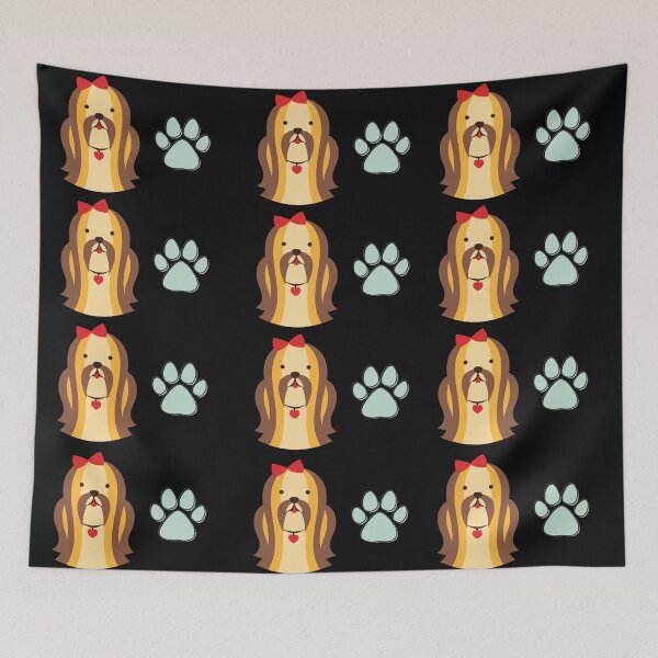 Item preview, shih tzu dog pattern designed and sold by Maful.