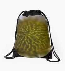 Flower macro Drawstring Bag