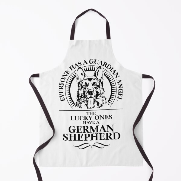 Item preview, German Shepherd Guardian Angel dog quote designed and sold by dogarts.