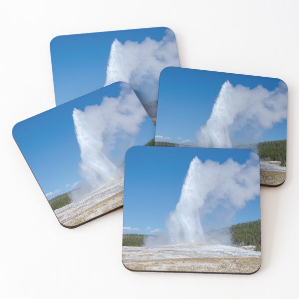 Item preview, Old Faithful Geyser Yellowstone Wyoming by Debra Martz designed and sold by Debra Martz.