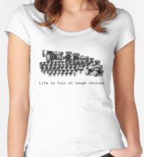 Choices Women's Fitted Scoop T-Shirt