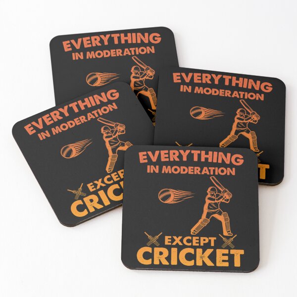 Item preview, Everything In Moderation Except Cricket Classic T-Shirt designed and sold by stewaales6.
