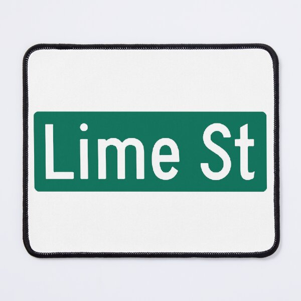 Item preview, Lime St Sign designed and sold by Hannah Marland.