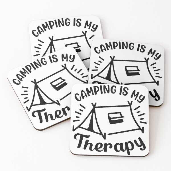 Item preview, Camping is My Therapy designed and sold by FieldCampCo.