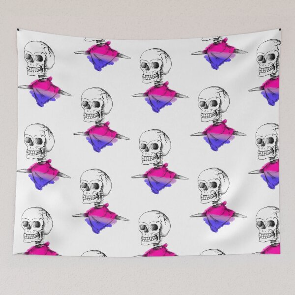 Item preview, Skelly’s Bi Bandana designed and sold by StoryPlayer.