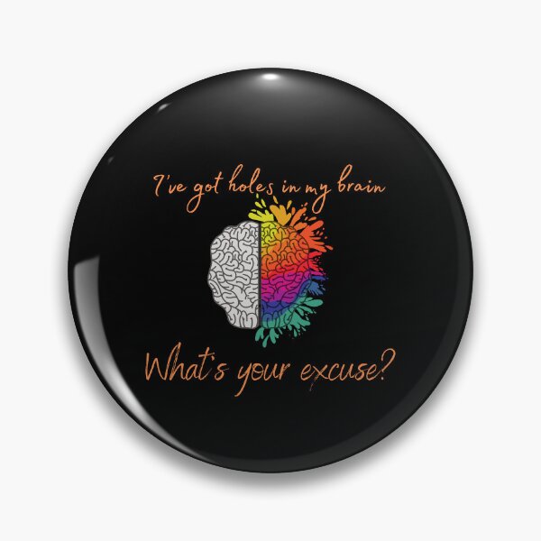 Item preview, Holes in my brain designed and sold by TrojanHorseNews.