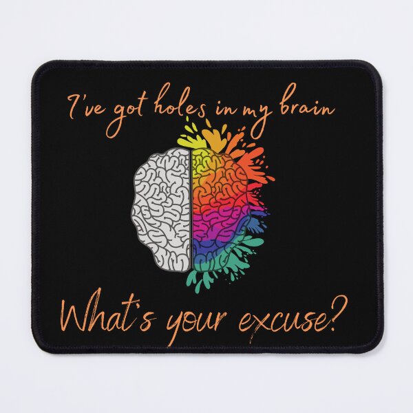 Item preview, Holes in my brain designed and sold by TrojanHorseNews.