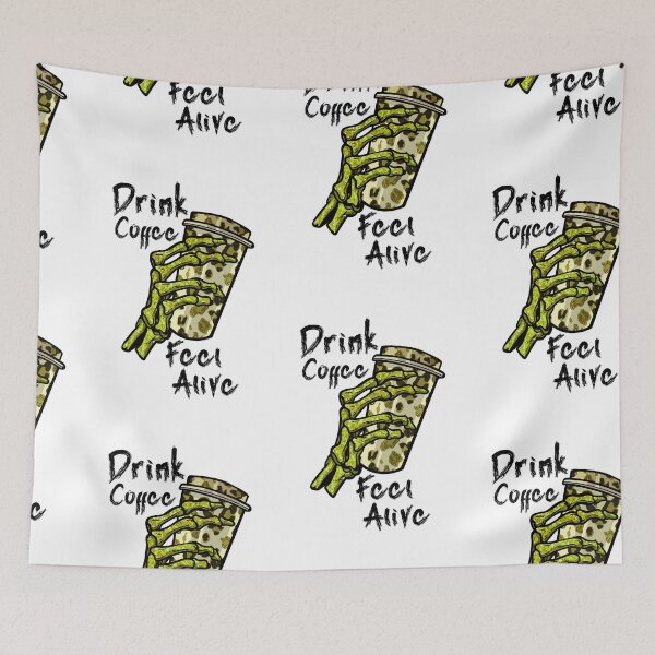 Item preview, Im Dead Without Coffee, Drink Coffee Feel Alive designed and sold by SportyDogShop.