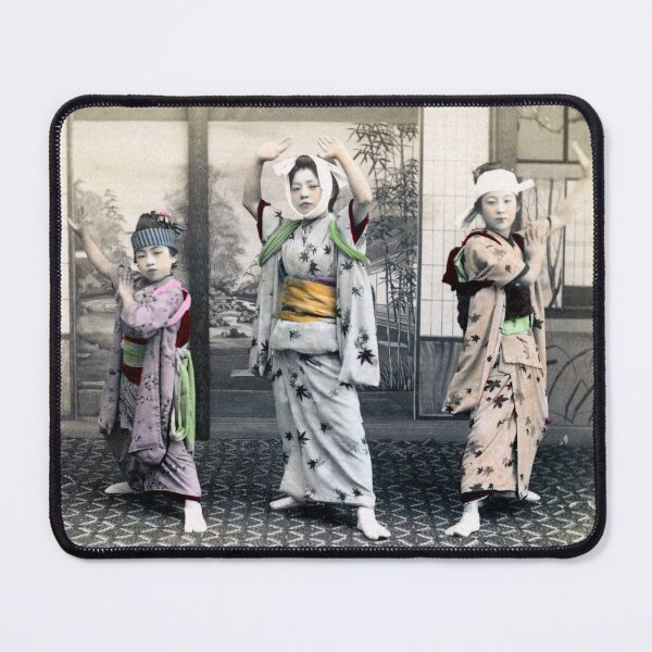 Item preview, 1890 Japanese Children Dancing designed and sold by retrophotoworks.