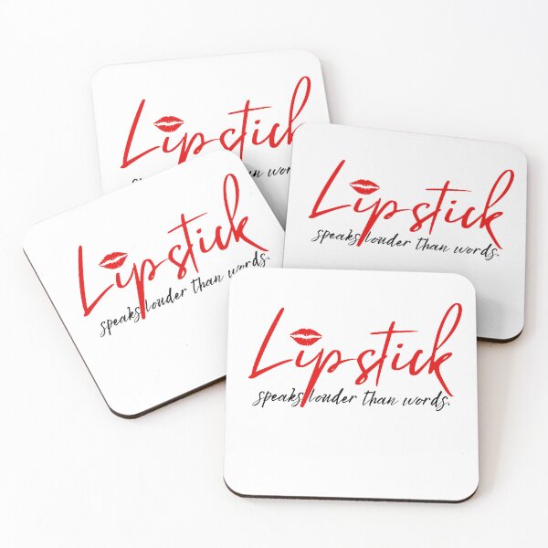 Item preview, Lipstick Speaks Louder Than Words designed and sold by marlynlove.