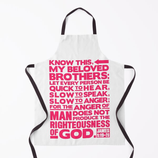 Item preview, James 1:19-20 Slow To Anger designed and sold by plushism.