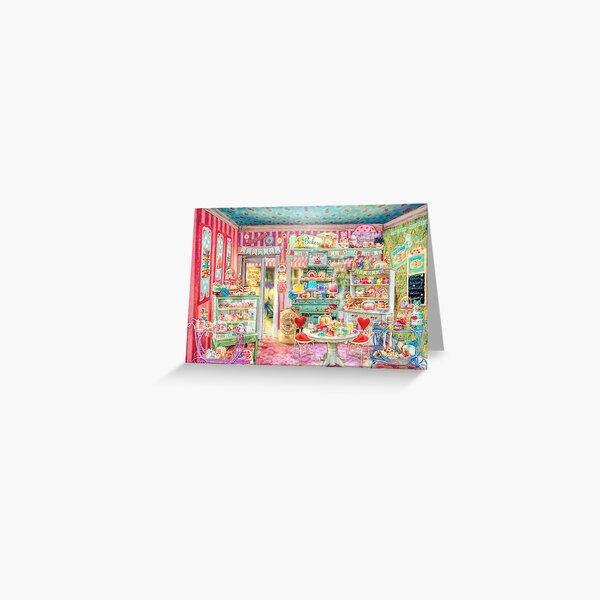 The Little Cake Shop Greeting Card