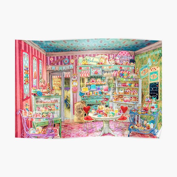 The Little Cake Shop Poster