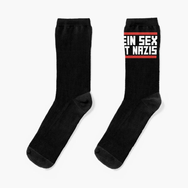 F**K YOUR VACCINE *EXPLICIT* Funny Coronavirus Novelty Socks (Red Stripe), Socks