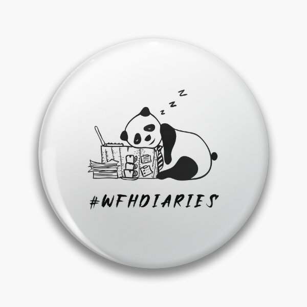Item preview, Work from home diaries B&W designed and sold by Graphadora.