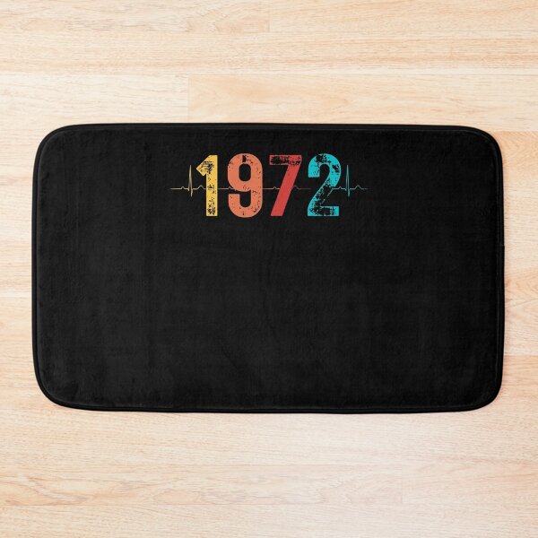Item preview, 50 Year Old Birthday Gift Heartbeat 1972 designed and sold by UniqueBPresent.