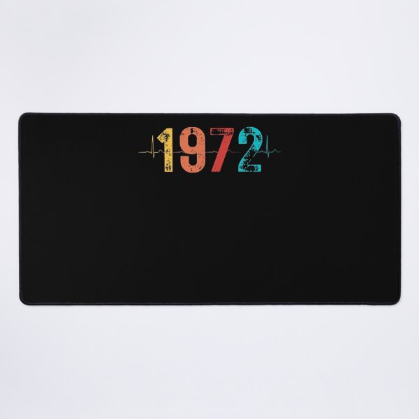 Item preview, 50 Year Old Birthday Gift Heartbeat 1972 designed and sold by UniqueBPresent.