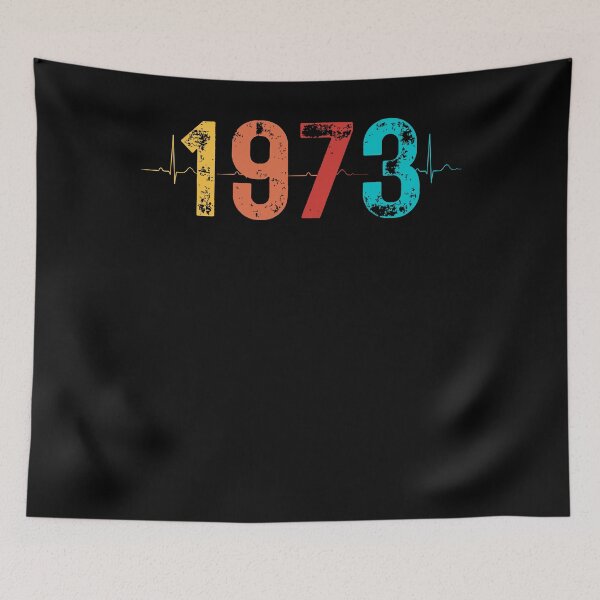 Item preview, 49 Year Old Birthday Gift Heartbeat 1973 designed and sold by UniqueBPresent.