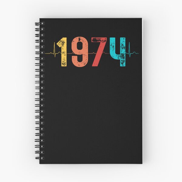 Item preview, 48 Year Old Birthday Gift Heartbeat 1974 designed and sold by UniqueBPresent.