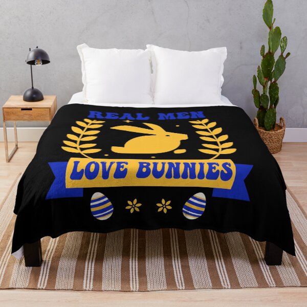 Item preview, Funny Rabbit Real Men Love Bunnies Perfect Great Happy Easter Day Gift,Funny Cool Easter Quote For Rabbit Lovers Great Real Mens designed and sold by pedrored369.