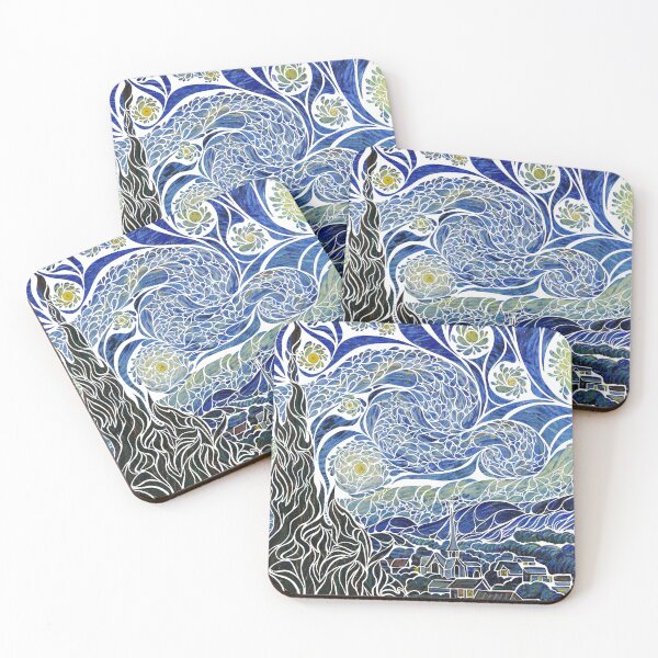 Item preview, Starry Night Mosaic designed and sold by rexsang.
