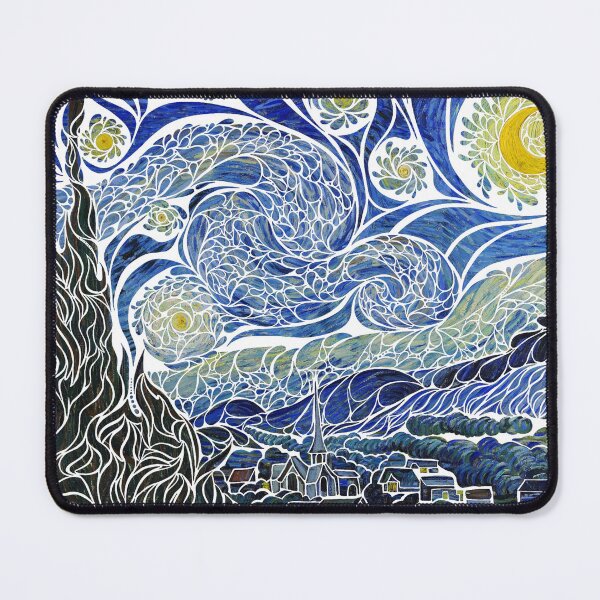 Item preview, Starry Night Mosaic designed and sold by rexsang.